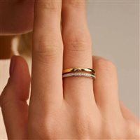 Ringe Ti Sento Milano Dame in Silber Cubic Zirconia 12392ZY/56 - 12392ZY/56